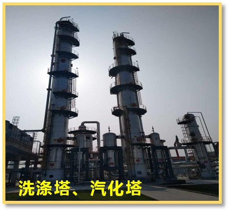 洗滌塔、汽化塔